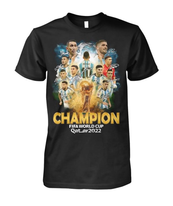 Champion Fifa World Cup Qatar 2022 T-Shirt