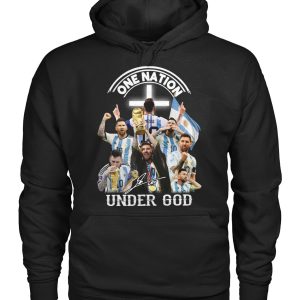 One Nation Leo Messi Under God Unisex T-Shirt