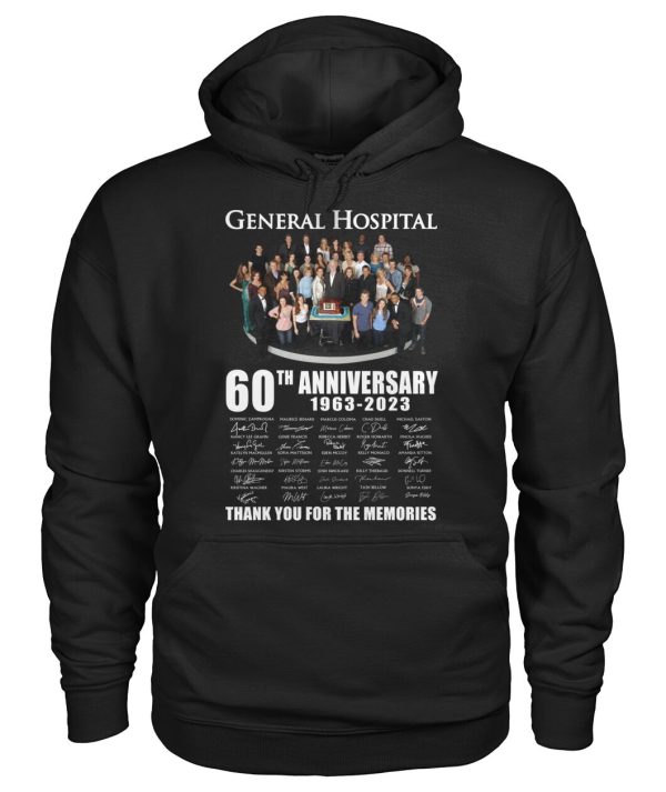 General Hospital 60th Anniversary 1963 – 2023 Thank You For The Memories T-Shirt