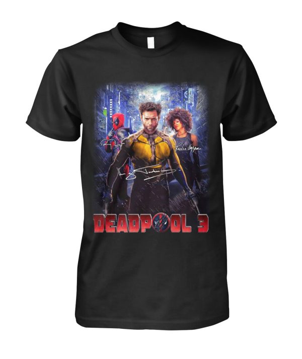 Deadpool 3 Characters Signature T-Shirt