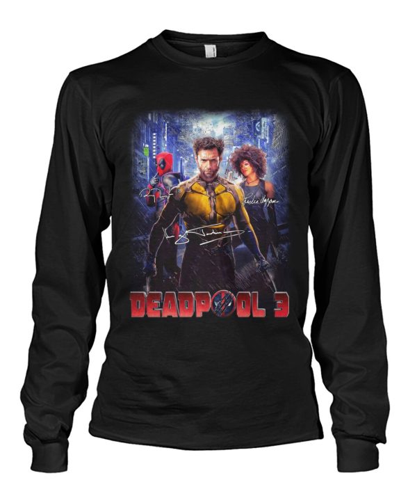 Deadpool 3 Characters Signature T-Shirt