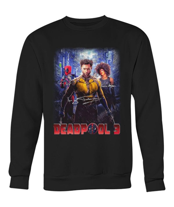 Deadpool 3 Characters Signature T-Shirt