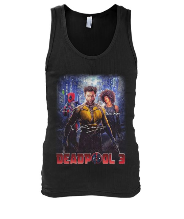 Deadpool 3 Characters Signature T-Shirt