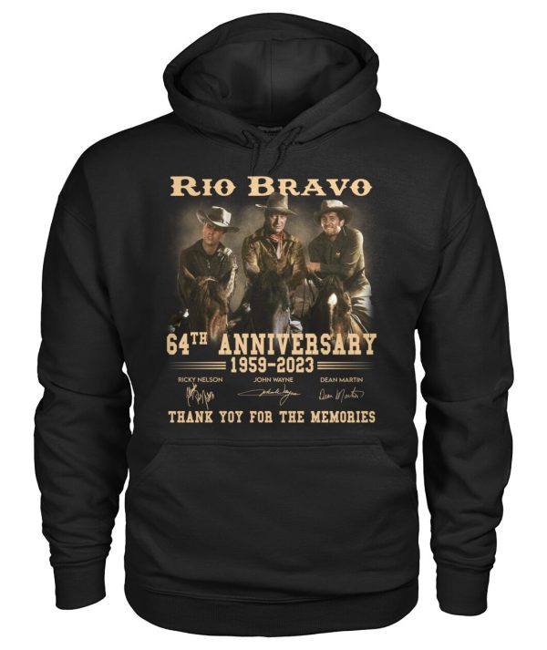 Rio Bravo 64th Anniversary 1959 – 2023 Thank You For The Memories T-Shirt