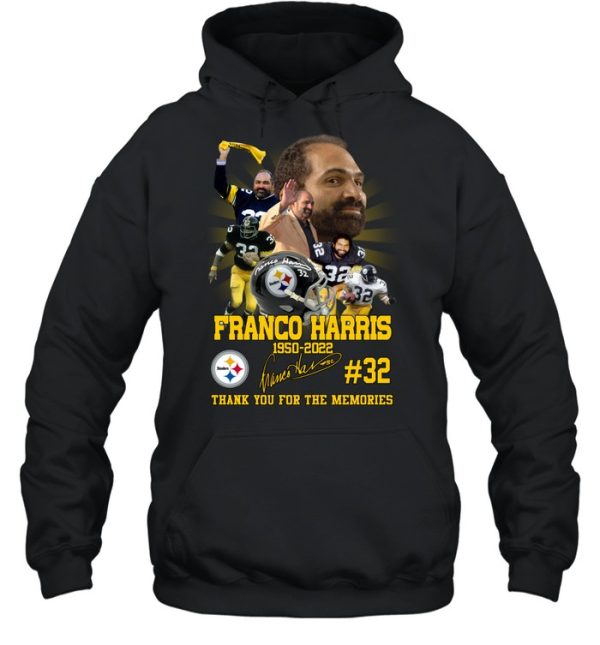 R.I.P Franco Harris 1950 – 2022 Thank You For The Memories T-Shirt