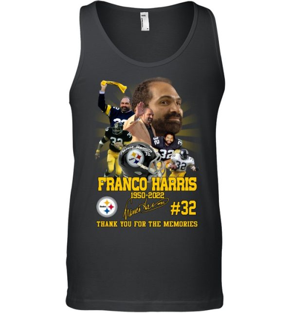 R.I.P Franco Harris 1950 – 2022 Thank You For The Memories T-Shirt