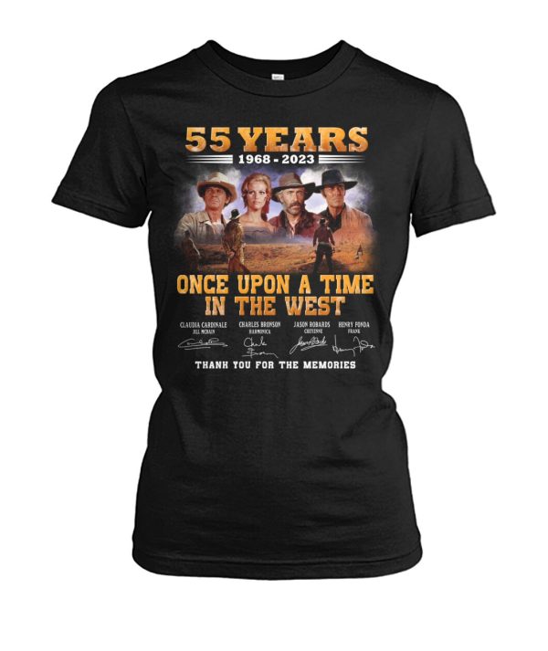 55 Years 1968 – 2023 Once Upon A Time In The West Thank You For The Memories T-Shirt