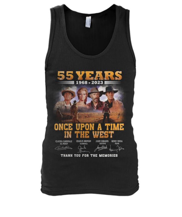 55 Years 1968 – 2023 Once Upon A Time In The West Thank You For The Memories T-Shirt