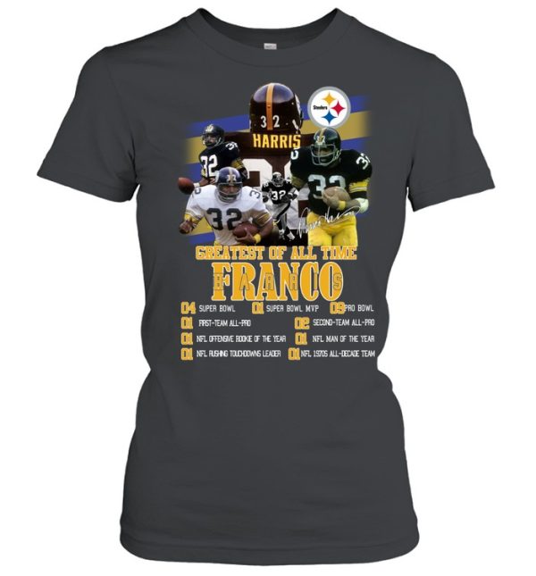 Greatest Of All Time Franco Harris T-Shirt