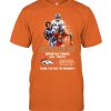 Ronnie Hillman Denver Broncos 1991 – 2022 Thank You For The Memories T-Shirt