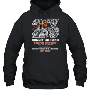 Ronnie Hillman Denver Broncos 1991 – 2022 Thank You For The Memories T-Shirt