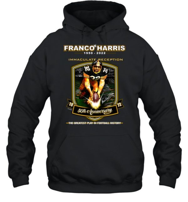 Franco Harris Shirt, Immaculate Reception Vintage Unisex T-shirt