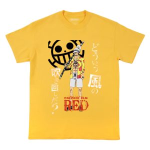 Unique Trafalgar Law One Piece Film Red T-Shirt, One Piece 2022 – Wiseabe Apparels