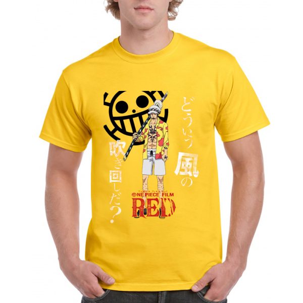 Unique Trafalgar Law One Piece Film Red T-Shirt, One Piece 2022 – Wiseabe Apparels