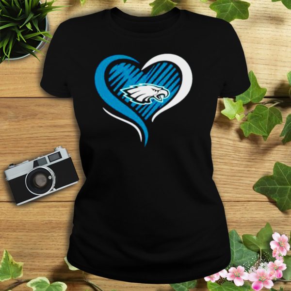 Philadelphia Eagles Heart T-Shirt