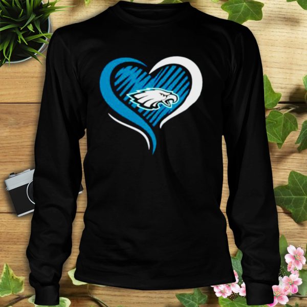 Philadelphia Eagles Heart T-Shirt