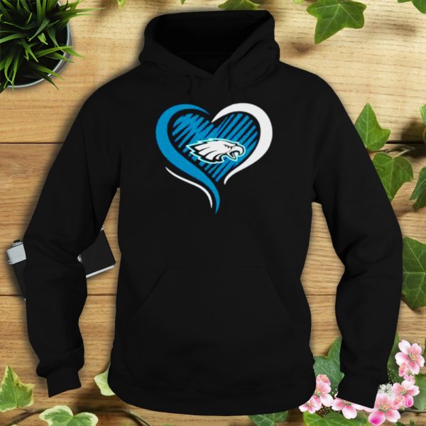 Philadelphia Eagles Heart T-Shirt