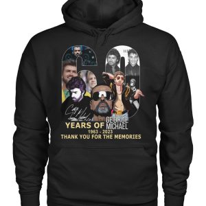 60 Years Of 1963 – 2023 George Michael Thank You For The Memories T-Shirt