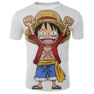 One Piece T-Shirts – One Piece T-Shirt The Cute Little Luffy