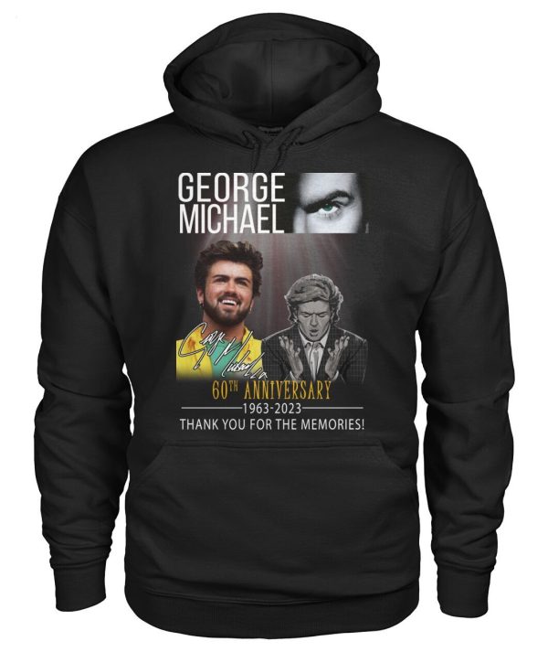 George Michael 60th Anniversary 1963 – 20223 Thank You For The Memories T-Shirt