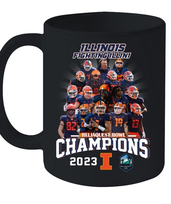 Illinois Reliaquest Bowl Champions Unisex T-Shirt