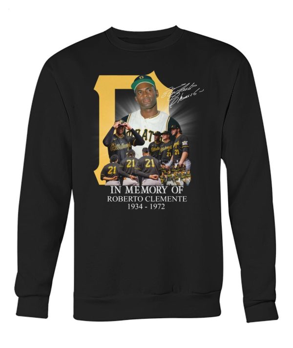 In Memory Of Roberto Clemente 1934 – 1972 Unisex T-Shirt