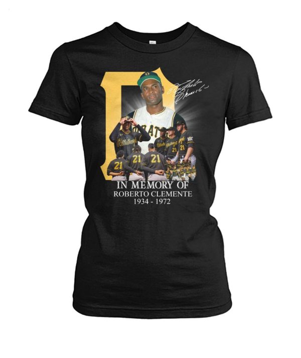 In Memory Of Roberto Clemente 1934 – 1972 Unisex T-Shirt