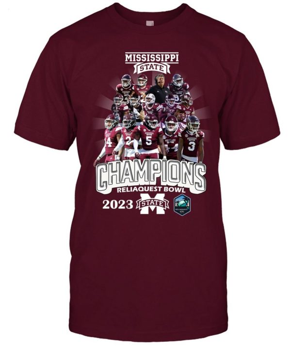 Mississippi State Bulldogs Champions Unisex T-Shirt