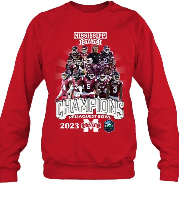 Mississippi State Bulldogs Champions Unisex T-Shirt