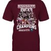 Mississippi State Bulldogs Champions Unisex T-Shirt