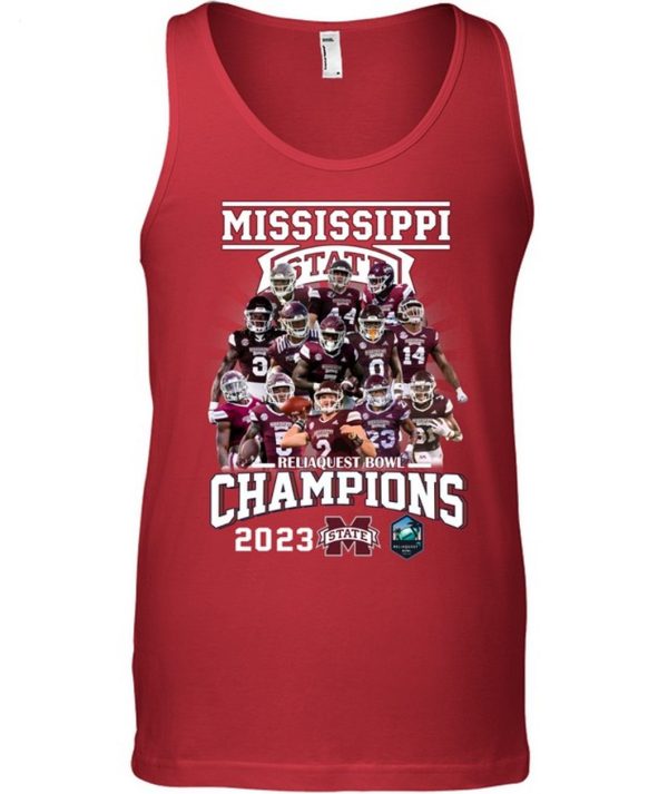 Ms State Reliaquest Bowl Champions Unisex T-Shirt