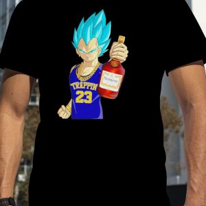 Vegeta Hennessy Trappin 23 T-Shirt