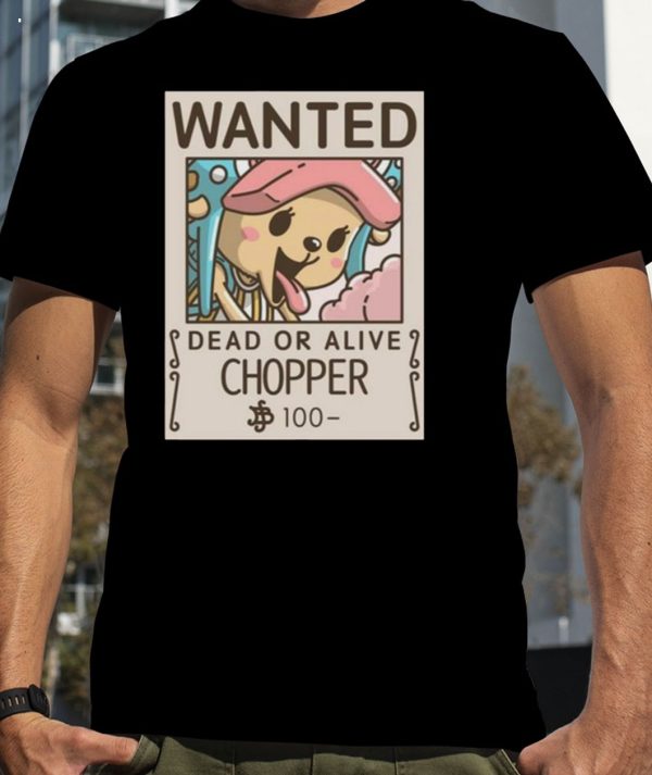 Wanted Graphic Tony Tony Chopper One Piece Cute And The Little T-Shirt