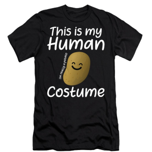 Potato Costume Funny Halloween 2023 T-Shirt
