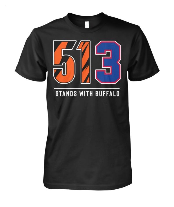 513 Stands With Buffalo Unisex T-Shirt