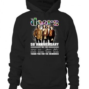 58th Anniversary 1965 – 2023 The Doors Thank You For The Memories T-Shirt