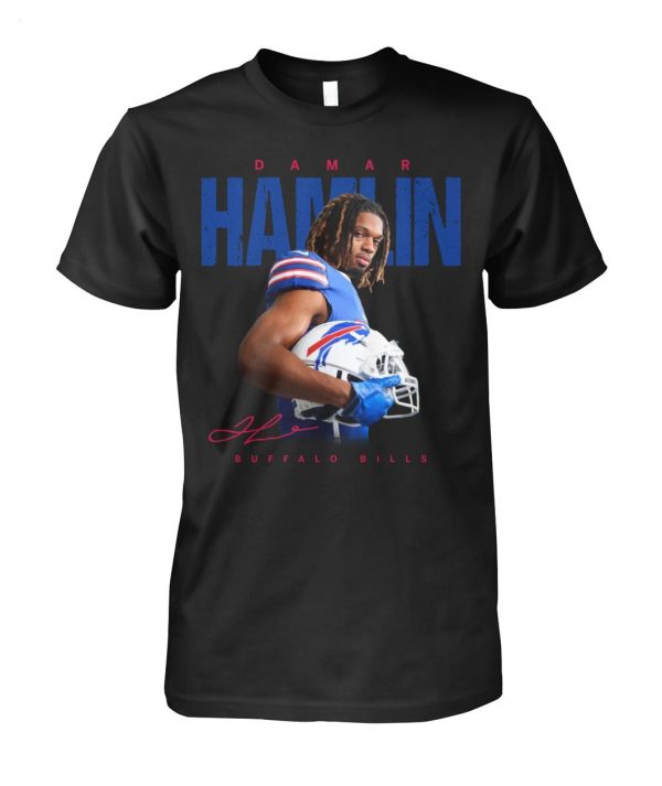 Damar Hamlin Signature Buffalo Bills T-Shirt