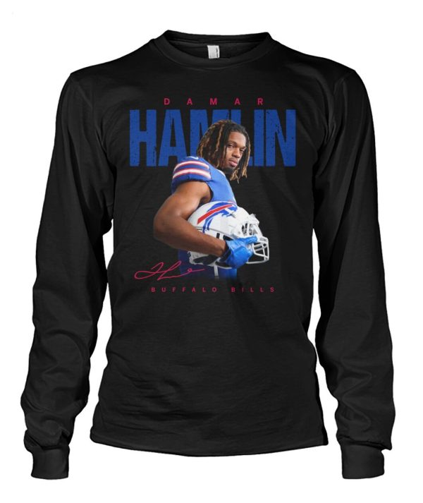 Damar Hamlin Signature Buffalo Bills T-Shirt