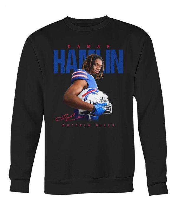 Damar Hamlin Signature Buffalo Bills T-Shirt