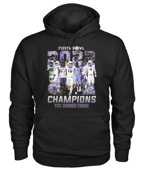 Fiesta Bowl 2022 Champions TCU Horned Frogs T-Shirt