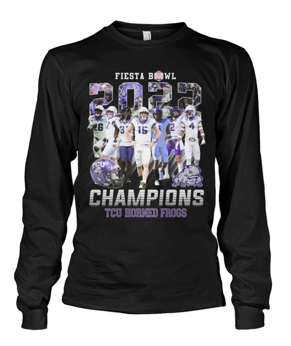 Fiesta Bowl 2022 Champions TCU Horned Frogs T-Shirt