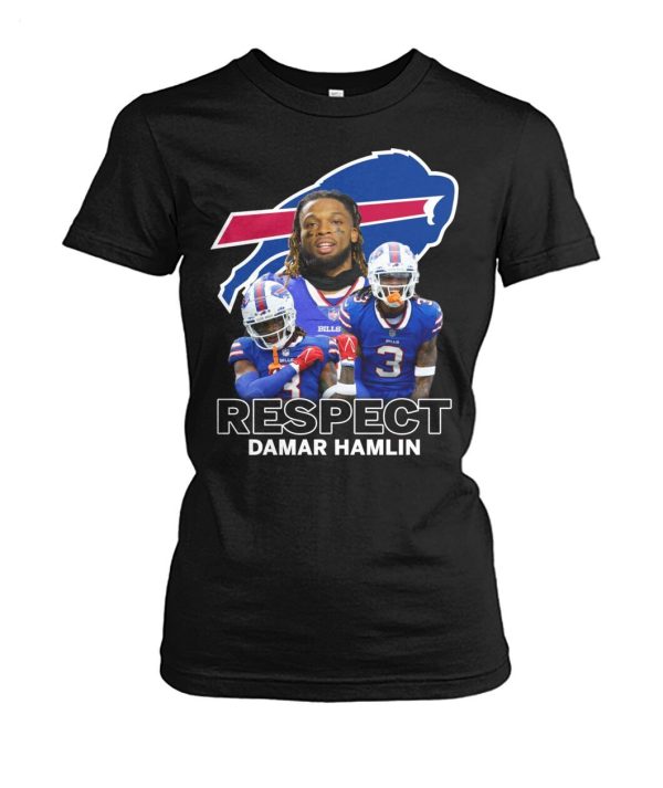 Respect Damar Hamlin  3 Unisex T-Shirt