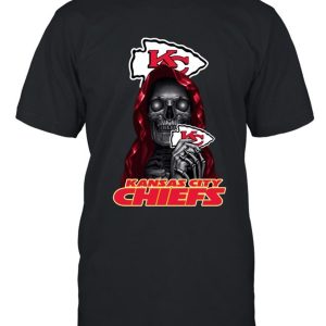 Kansas City Chiefs Skull Unisex T-Shirt