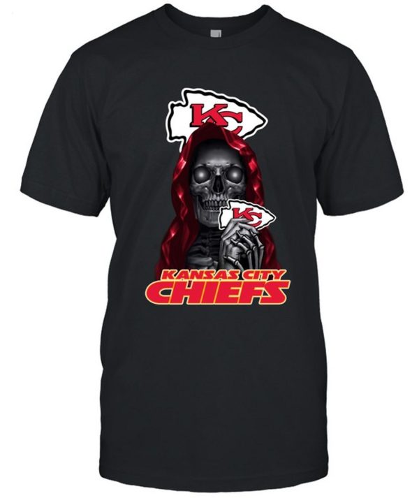 Kansas City Chiefs Skull Unisex T-Shirt