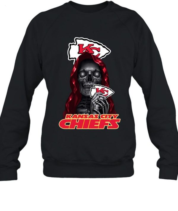 Kansas City Chiefs Skull Unisex T-Shirt