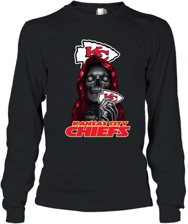 Kansas City Chiefs Skull Unisex T-Shirt