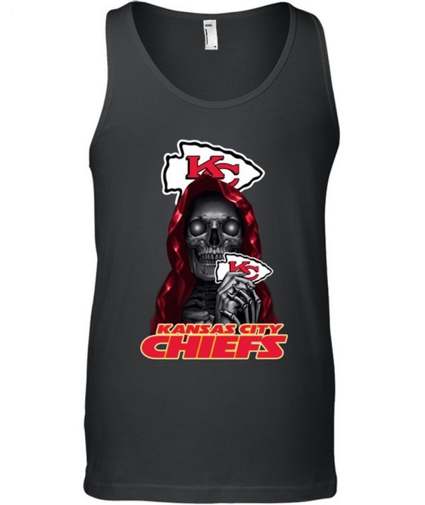 Kansas City Chiefs Skull Unisex T-Shirt