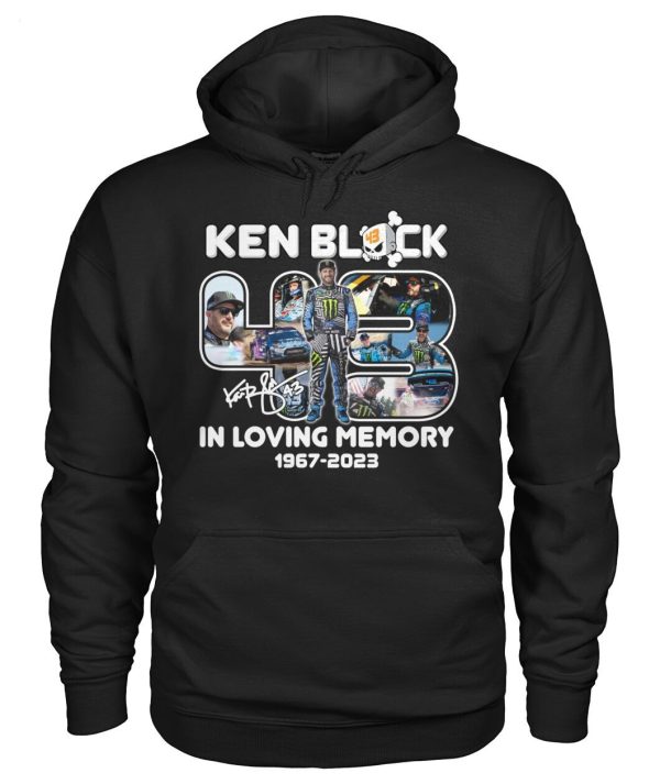 Ken Block 43 In Loving Memory 1967 – 2023 T-Shirt