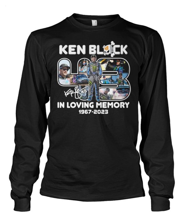 Ken Block 43 In Loving Memory 1967 – 2023 T-Shirt