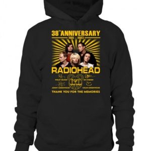 38th Anniversary 1985 – 2023 Radiohead Thank You For The Memories T-Shirt